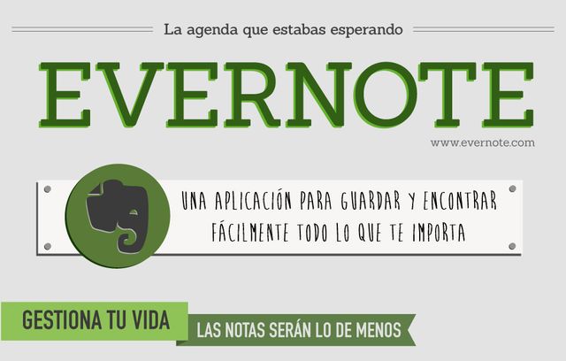 Una infografía que nos enseña todo lo que nos puede ofrecer Evernote