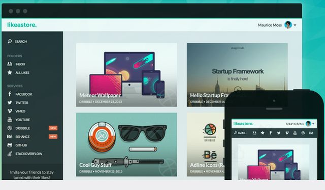 Likeastore, un almacén para guardar tus "Me gusta" en las redes sociales