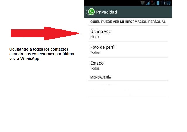 ¡Por fin! WhatsApp para Android ya permite ocultar la última conexión