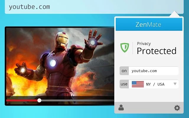 ZenMate, extensión Chrome para acceder a sitios limitados a otros países