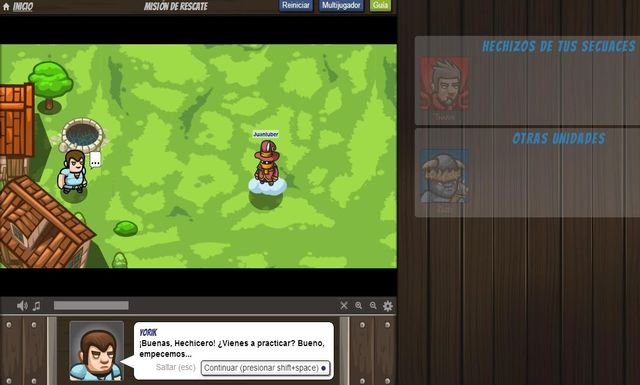 CodeCombat, juego multijugador que enseña a programar en Javascript