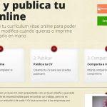 Crea y publica tu currículum vitae para tenerlo siempre accesible