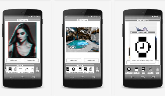 Glitchr, app con efectos retro para tus fotografías en Android