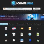Icones, buscador de iconos con más de 20000 gráficos para descargar