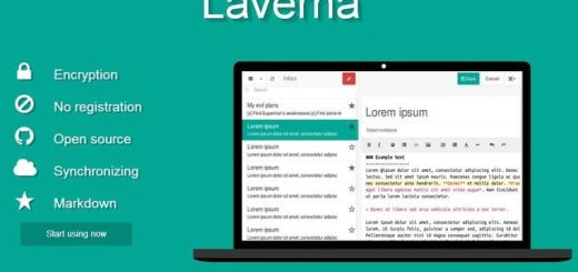 Laverna, excelente aplicación web de código abierto para tomar notas