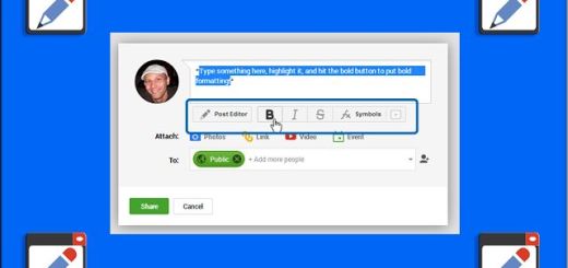 Convierte la caja de posts de Google+ en un práctico editor (Chrome)