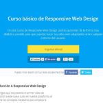 Sigue gratis este curso básico de diseño web responsivo