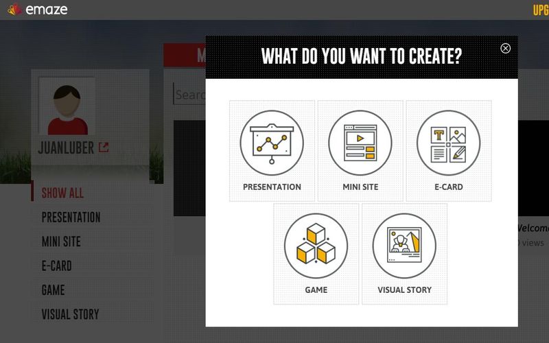 Emaze: crea online y fácilmente todo tipo de presentaciones