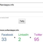 LinkTally, descubre cuántas veces se compartió una url en las redes sociales