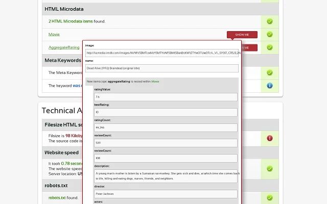 SEOrch, aplicación Chrome para análisis de SEO on page