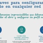 Las 6 claves que debes conocer para crear un perfil social (infografia)