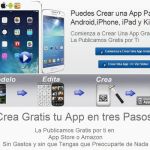 The App Maker: crea apps para iPhone, iPad, Kindle y Android