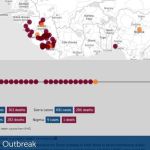Mapa para seguimiento de la epidemia de Ébola en África