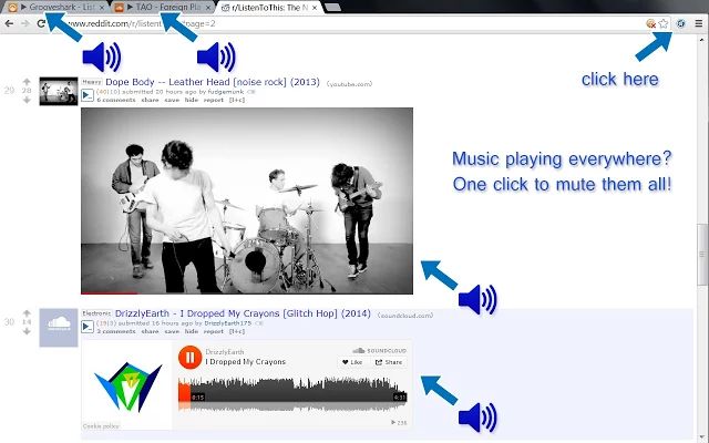 Mute Everything, silencia todas las pestañas de Chrome