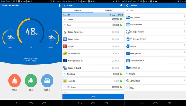 All in One Toolbox, una app para limpiar y agilizar nuestro Android