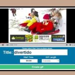 GifYouTube, web para convertir vídeos de YouTube en gifs