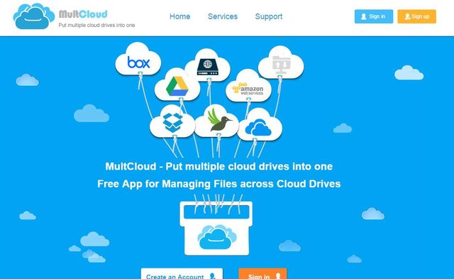 MultCloud: gestiona tus servicios de Cloud Storage desde un mismo sitio