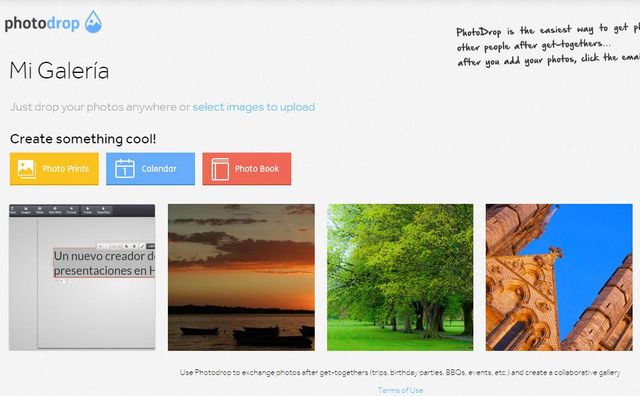  Photodrop  alternativa a Imgur para compartir im genes