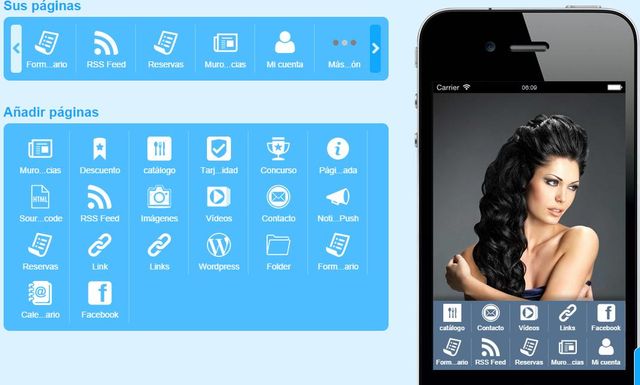 Siberian CMS, script gratuito en PHP para crear tu app móvil