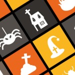 90 iconos planos para Halloween de uso gratuito