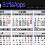 Calendario del 2015 en PDF para descargar e imprimir