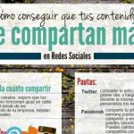 Infografía con consejos para lograr posts sociales más virales