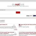 DoNotLink: crea urls cortas que no posicionan en buscadores