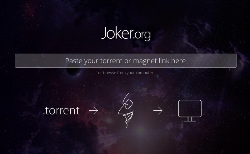 Joker: página para reproducir torrents en streaming desde el navegador