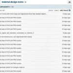 Colección de iconos gratuitos de Material Design