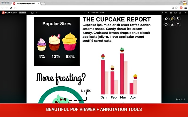 Notable PDF: visor y editor de documentos PDF para Chrome