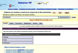 Numeros TIP