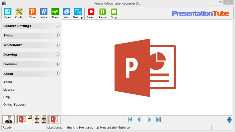 PresentationTube: crea vídeo presentaciones para compartir