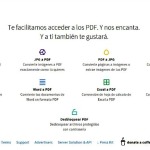 Smallpdf: suite online de herramientas para trabajar con PDF