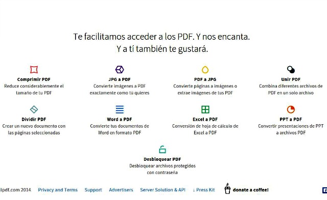 Smallpdf: suite online de herramientas para trabajar con PDF