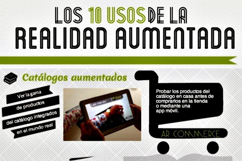 Descubre diez usos para la realidad aumentada (infografía)