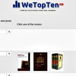 WeTopTen: crea listas Top 10 y compártelas