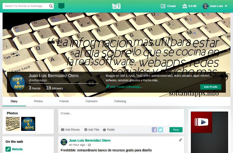 tsu: una nueva red social que paga a sus usuarios