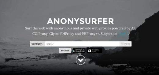 AnonySurfer: sitio para navegar por la web de forma anónima