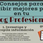 Infografía con consejos para escribir mejores posts en tu blog