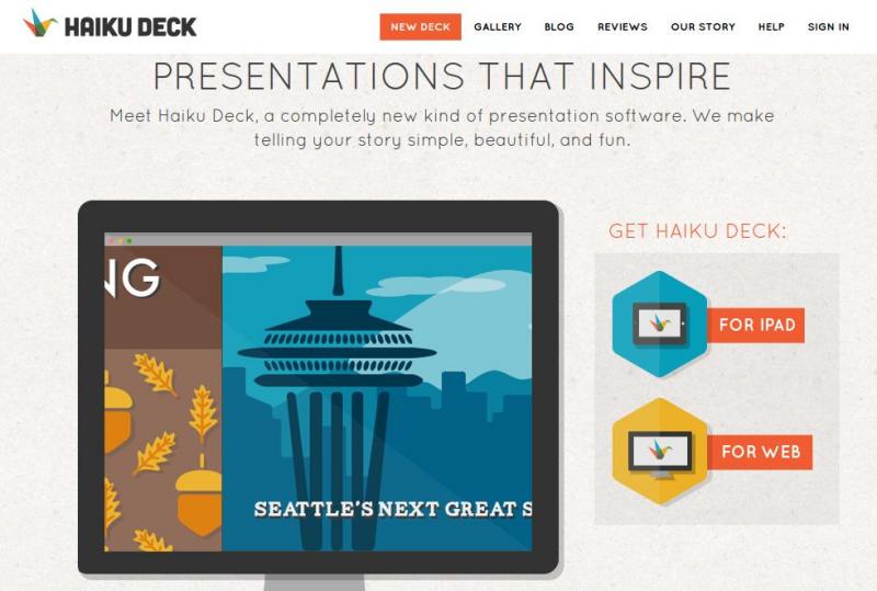 Haicku Deck: excelente herramienta para crear presentaciones