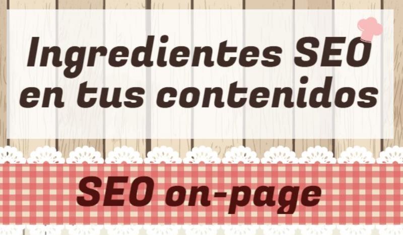 Infografía en español para aprender más sobre SEO on-page