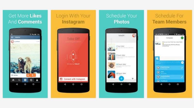 TakeOff: app Android para programar publicaciones en Instagram