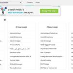 Trends24: las tendencias en Twitter de un vistazo