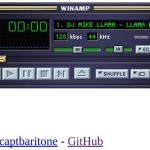 Resucita Winamp en versión HTML5 y JavaScript