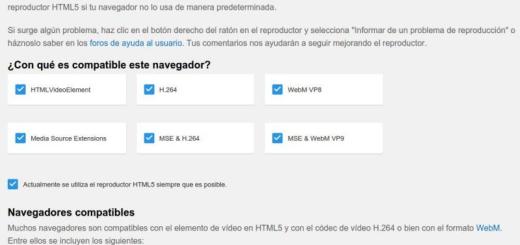Cómo ver cualquier vídeo de YouTube en HTML5