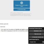 oTranscribe: utilidad web para transcripciones de audio y vídeo
