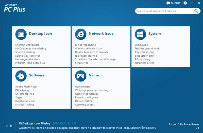 Anvisoft PC Plus: software gratis que resuelve automáticamente problemas de tu PC