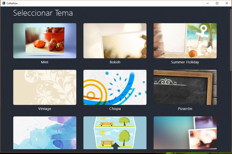 Cofeshow: crea geniales vídeo presentaciones con este software gratuito