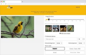 Crear gifs animados gratis con EasyGIF