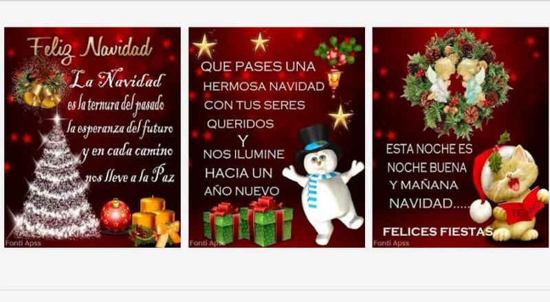 Tres apps Android para enviar mensajes y frases de Navidad